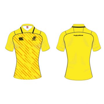 Belgium Referee Mens Official Jersey Yellow