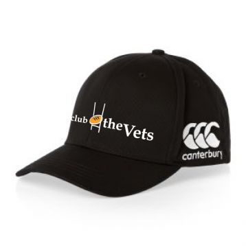 Vets Unisex Baseball Cap Black