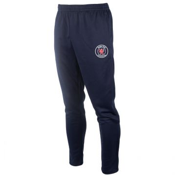 RCL Mens Stretch Tapered Pants Navy