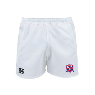 URC Junior Unisex Advantage Shorts White