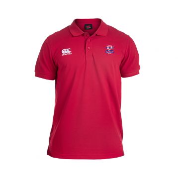 URC Mens Waimak Polo Shirt Red