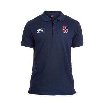 SRFC Junior Unisex Waimak Polo Shirt Navy