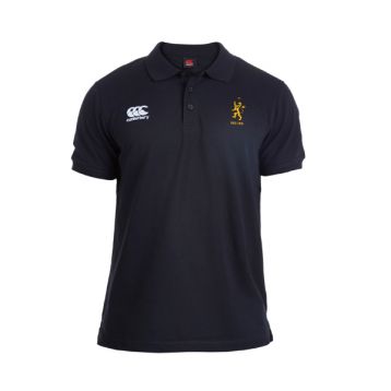 HCC Junior Unisex Waimak Polo Shirt Black