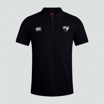 ORFC Mens Waimak Polo Shirt Black