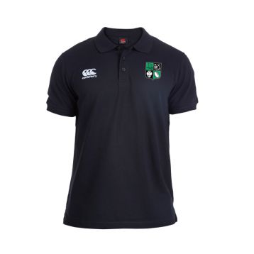 Pigs Mens Waimak Polo Shirt Black