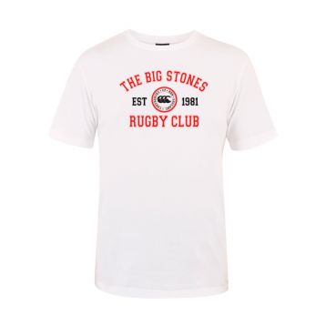 Big Stones Junior Unisex Club Tee White