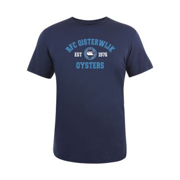 Oysters Junior Unisex Club Tee Navy