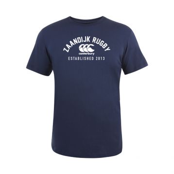 Zaandijk Junior Unisex Club Tee Navy