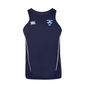 Oysters Mens Club Dry Singlet Navy