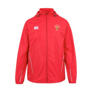 Big Stones Mens Club Full Zip Rain Jacket  Red