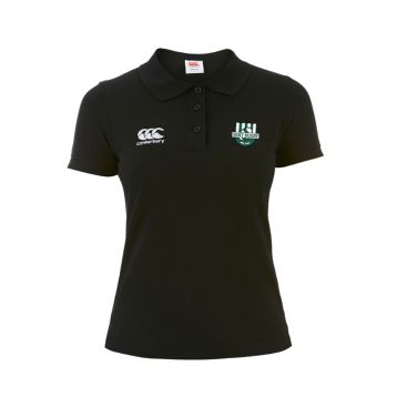 Gent RFC Printed Womens Waimak Polo Shirt Black