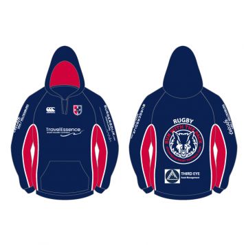 SRFC Junior Unisex Club Hoody Navy