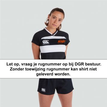 Dutch Girls Womens Evader Hooped Jersey + Number