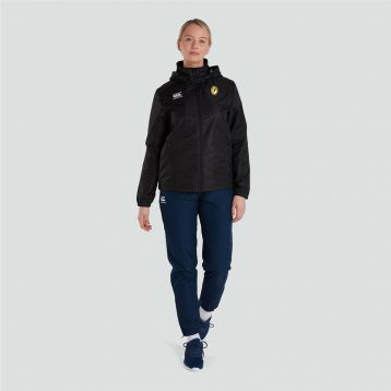 RK03 Womens Club Full Zip Rain Jacket Black