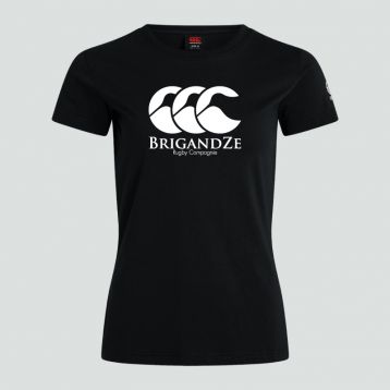 BrigandZe Womens Club Tee Black