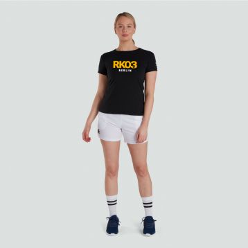 RK03 Women Club Logo Tee Black