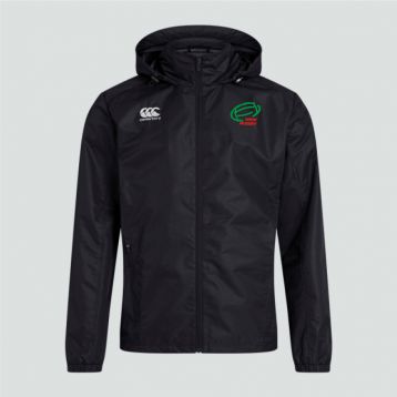 NRW Mens Club Full Zip Rain Jacket Black