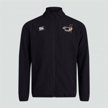 Vets Mens Club Track Jacket Black