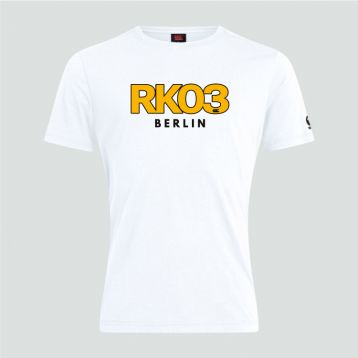 RK03 Men Club Logo Tee White