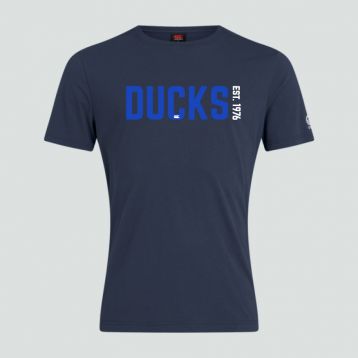 Ducks Mens Club Tee Navy