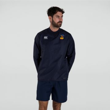 Wasps Mens Club VapoShield Contact Top Navy