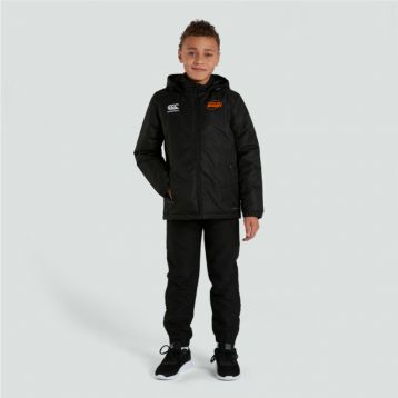 Dutch Girls Junior Unisex Club FZ Rain Jacket Black