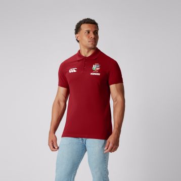 Mens British & Irish Lions Pique Polo