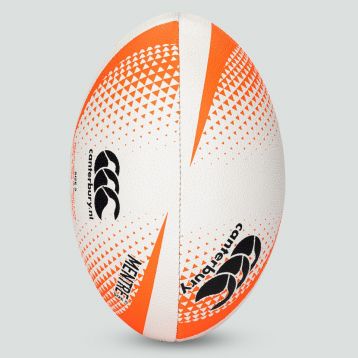 Mentre Rugby Ball Orange/White