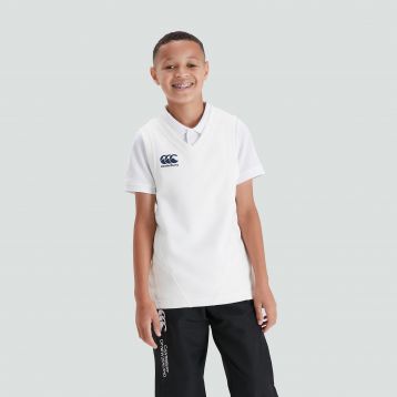 Junior Unisex Cricket Sleeveless Overshirt Cream