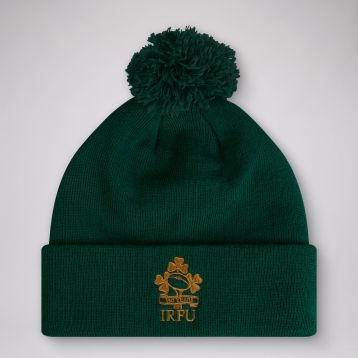 Bonnet à pompon IRFU 150ᵉ anniversaire unisexe vert