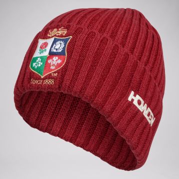 Adult Unisex British & Irish Lions Fleece Beanie rood