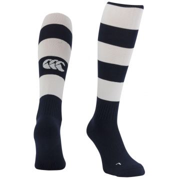 Zaandijk Unisex Club Match Socks Hooped Navy